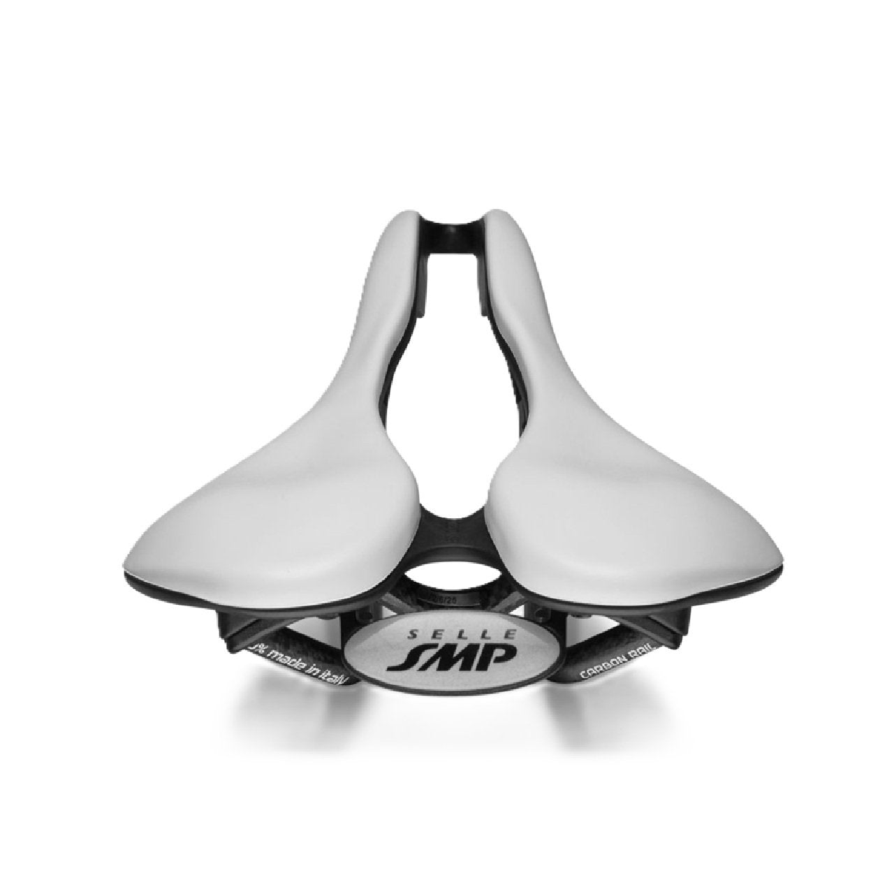 Selle SMP EVO 30C Carbon Rail Bike Saddle Lightweight Road/MTB Seat White