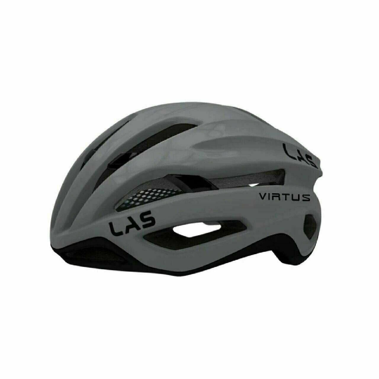 LAS Virtus Cycling Road Bike Helmet - Grey/Black | Cycling helmet
