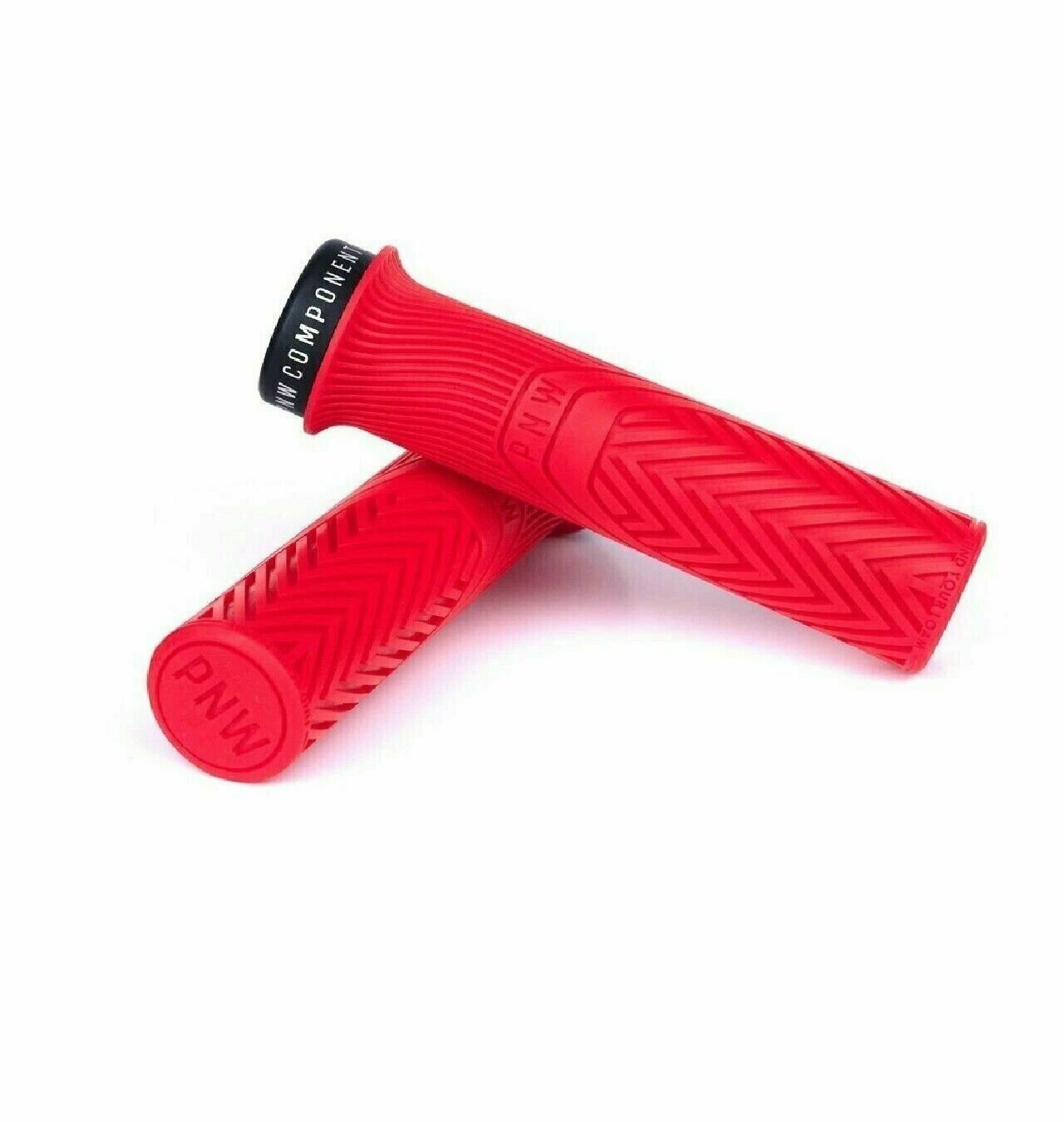 PNW Loam Mountain Bike Grips MTB Bike Grips- Really Red