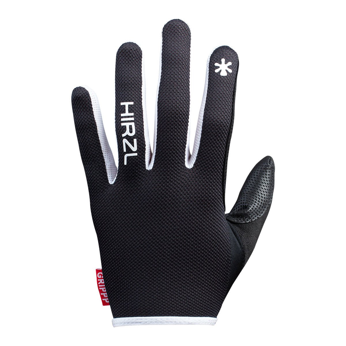 HIRZL - GRIPPP LIGHT FF -Full Finger MTB Bike Gloves Black/White