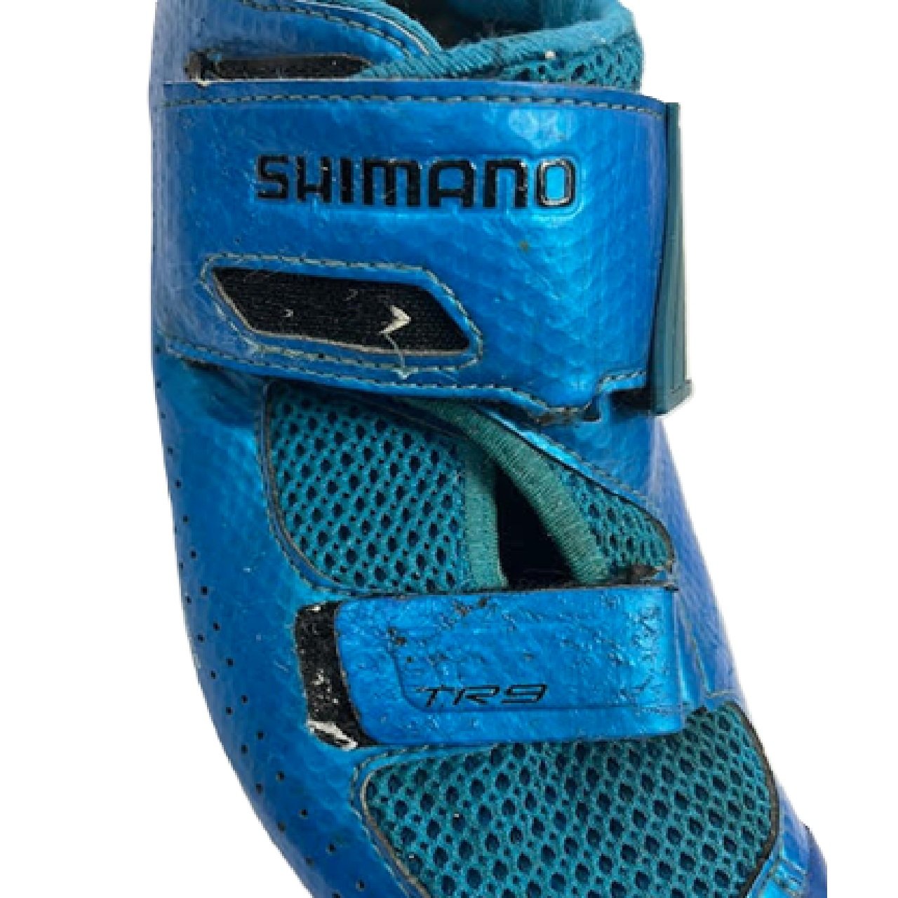 Shimano TR9 Triathlon Cycling Shoe 43 , 8.9 US Blue Used