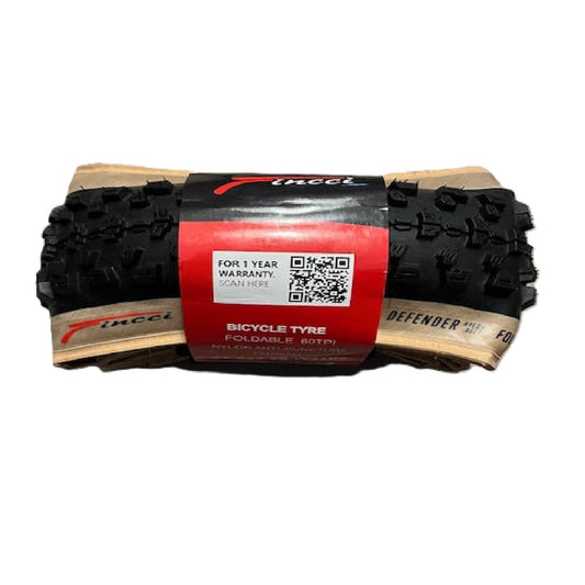 Fincci Defender Folding Mountain Bike Tire 27.5 x 2.25 (2) pack