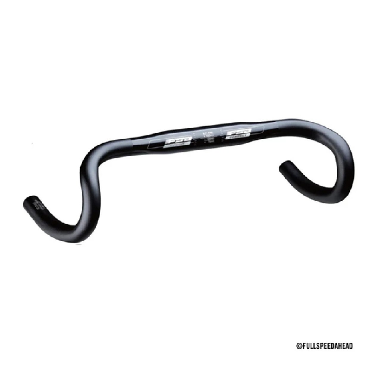 FSA Omega Compact Road Bike Handlebar, alloy, 31.8