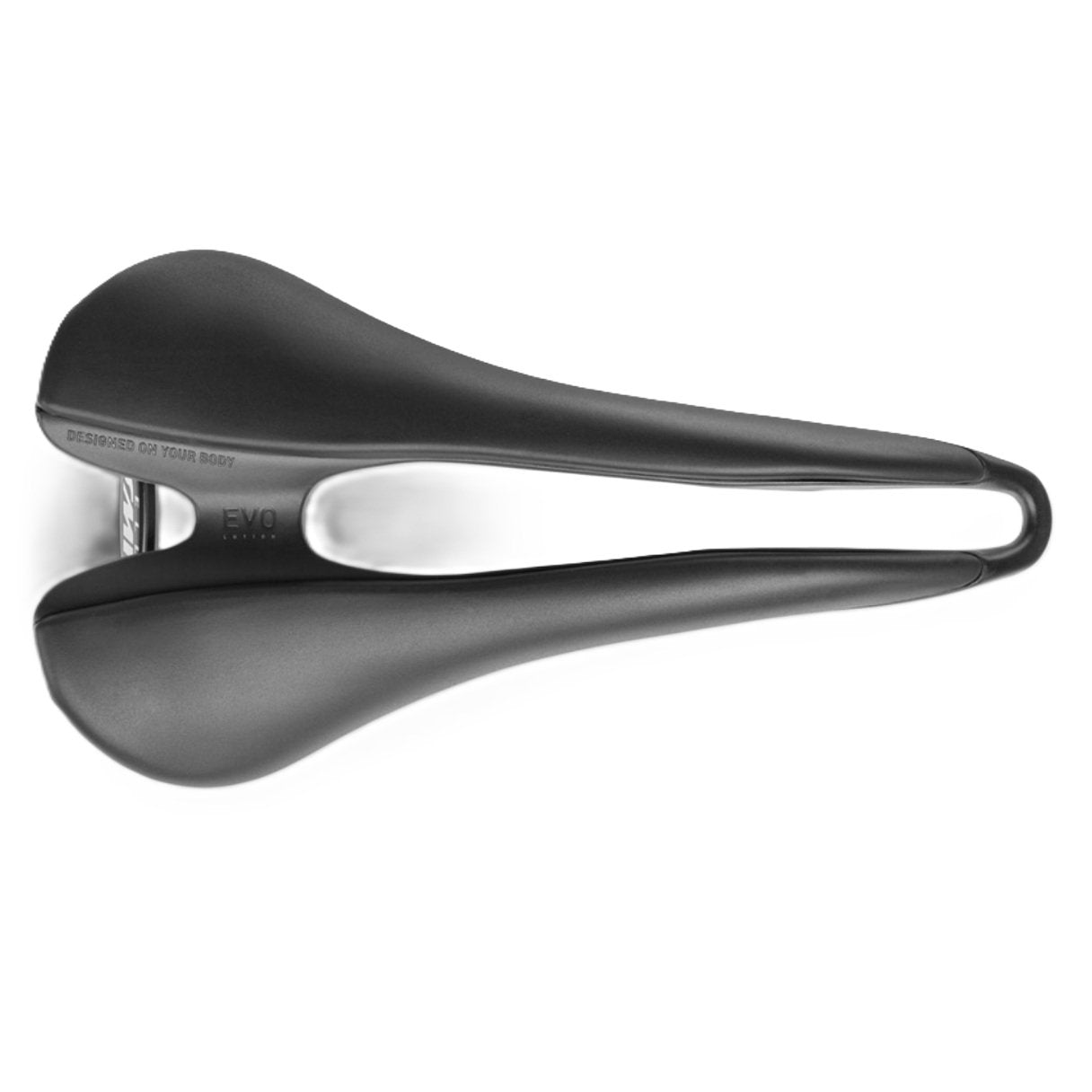 Selle SMP EVO Bike Saddle/Seat Black w/Steel Rails