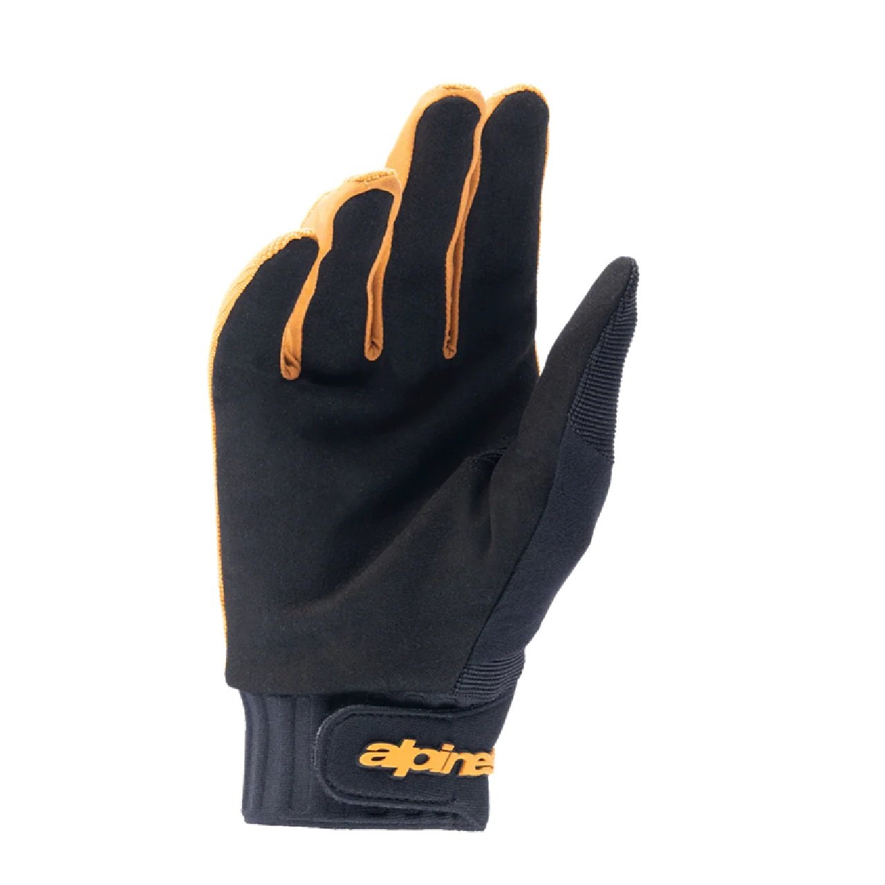 Alpinestars A-Dura Full Finger MTB Cycling Gloves Gold