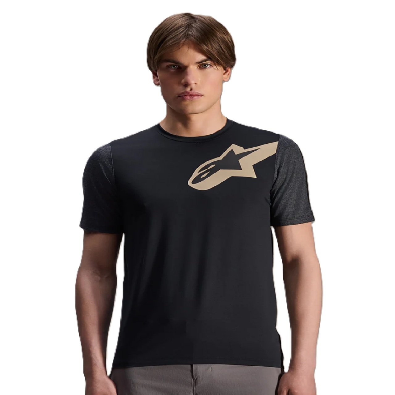 Alpinestars A-Dura Lipan MTB Cycling Jersey - Short Sleeve-Black