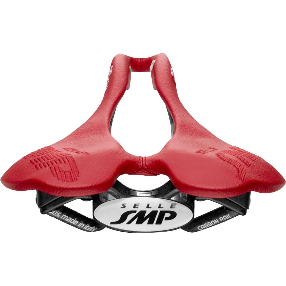 Selle SMP F30c S.I. Bike Sadde w/ Carbon Rail Red, 150mm |Seat