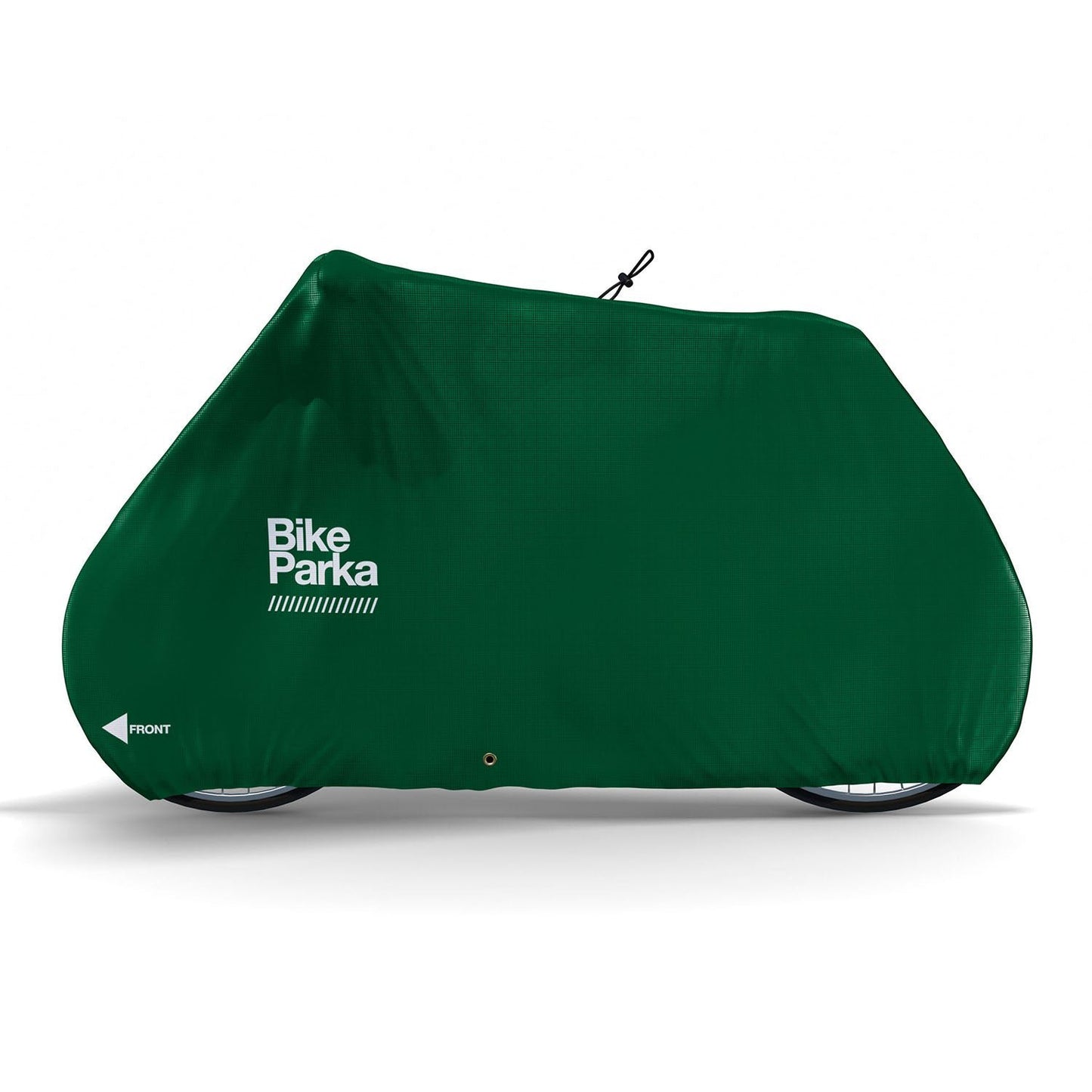 BikeParka Stash Bike Cover - Waterproof RipStop All Weather Bike Protection-Green
