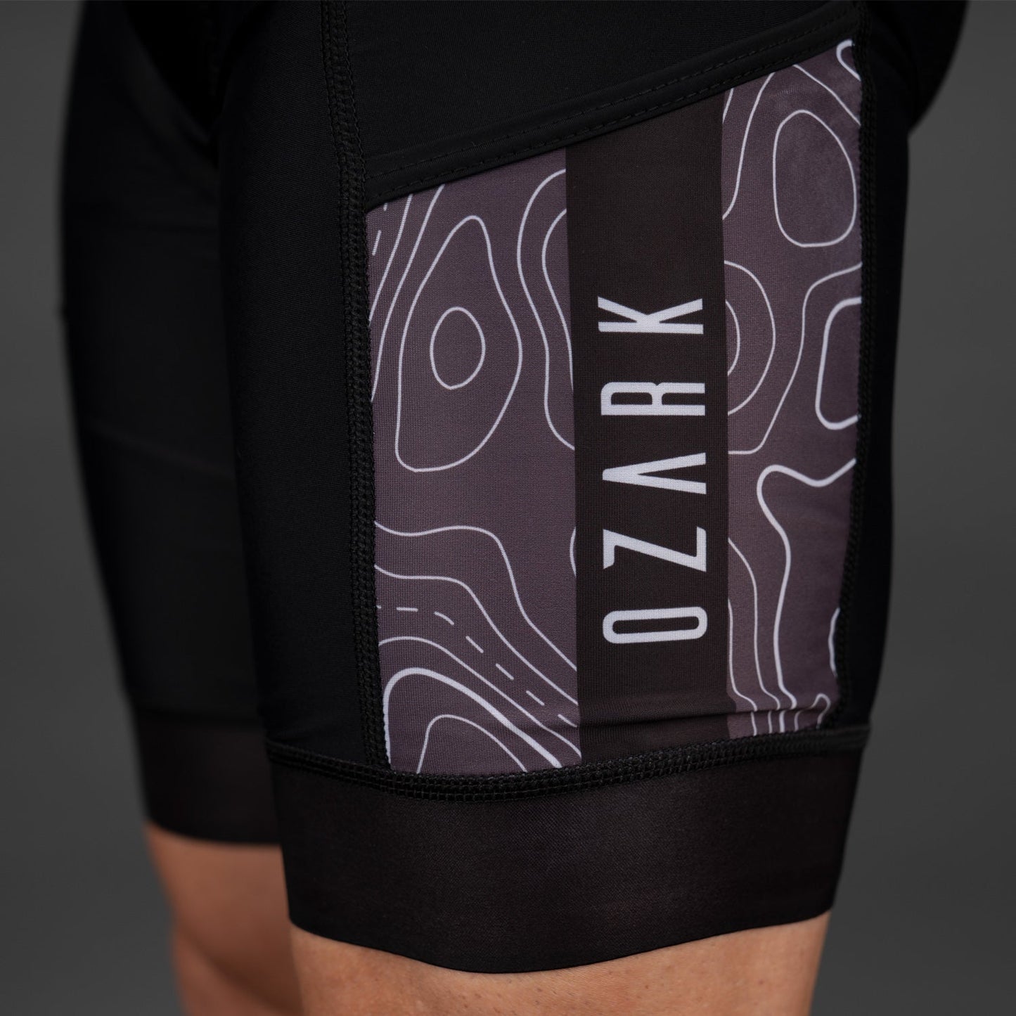 Men’s Core Charcoal Bib Shorts – Performance Fit, Comfort, and Endurance Support