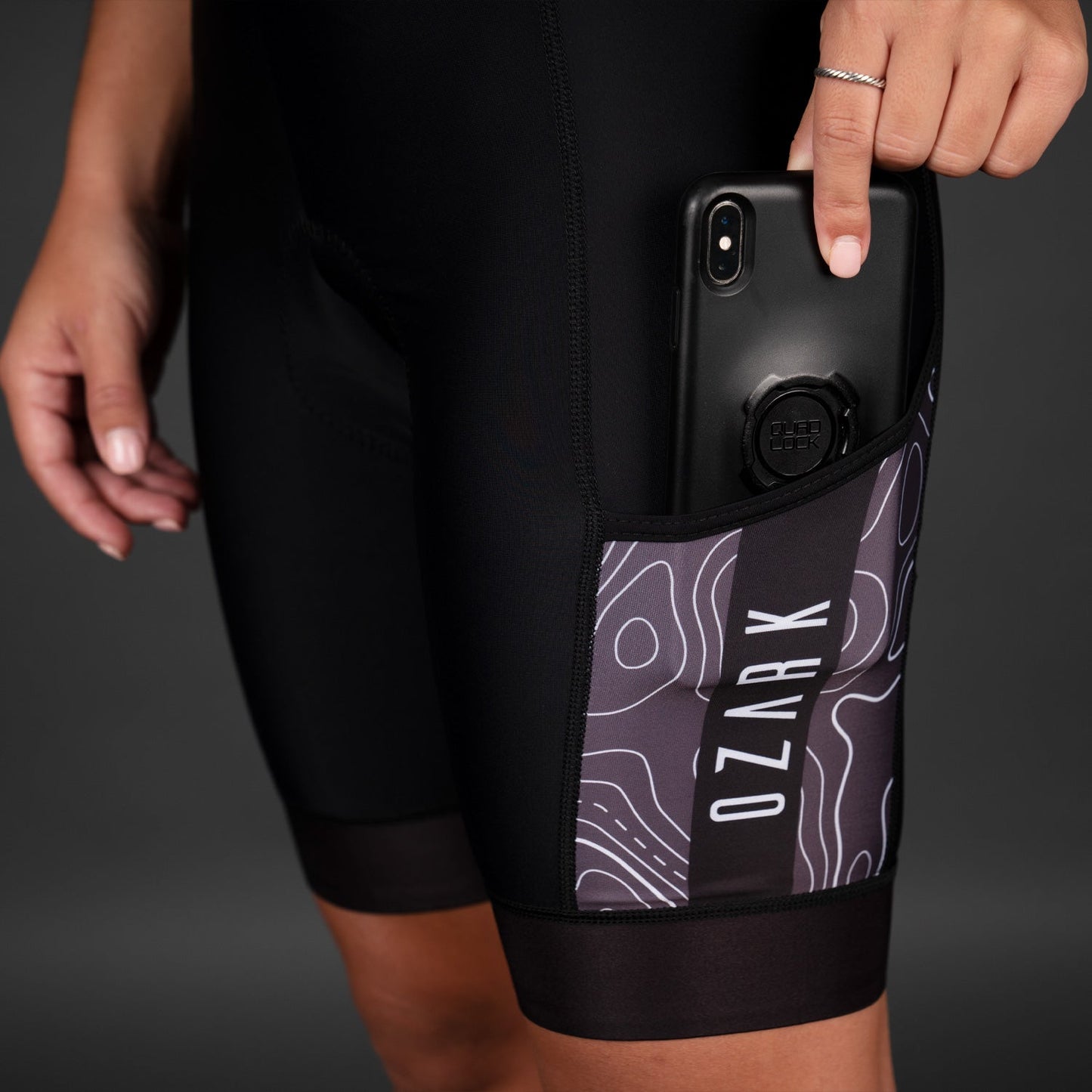 Women's Bib Shorts | Graphite Core
