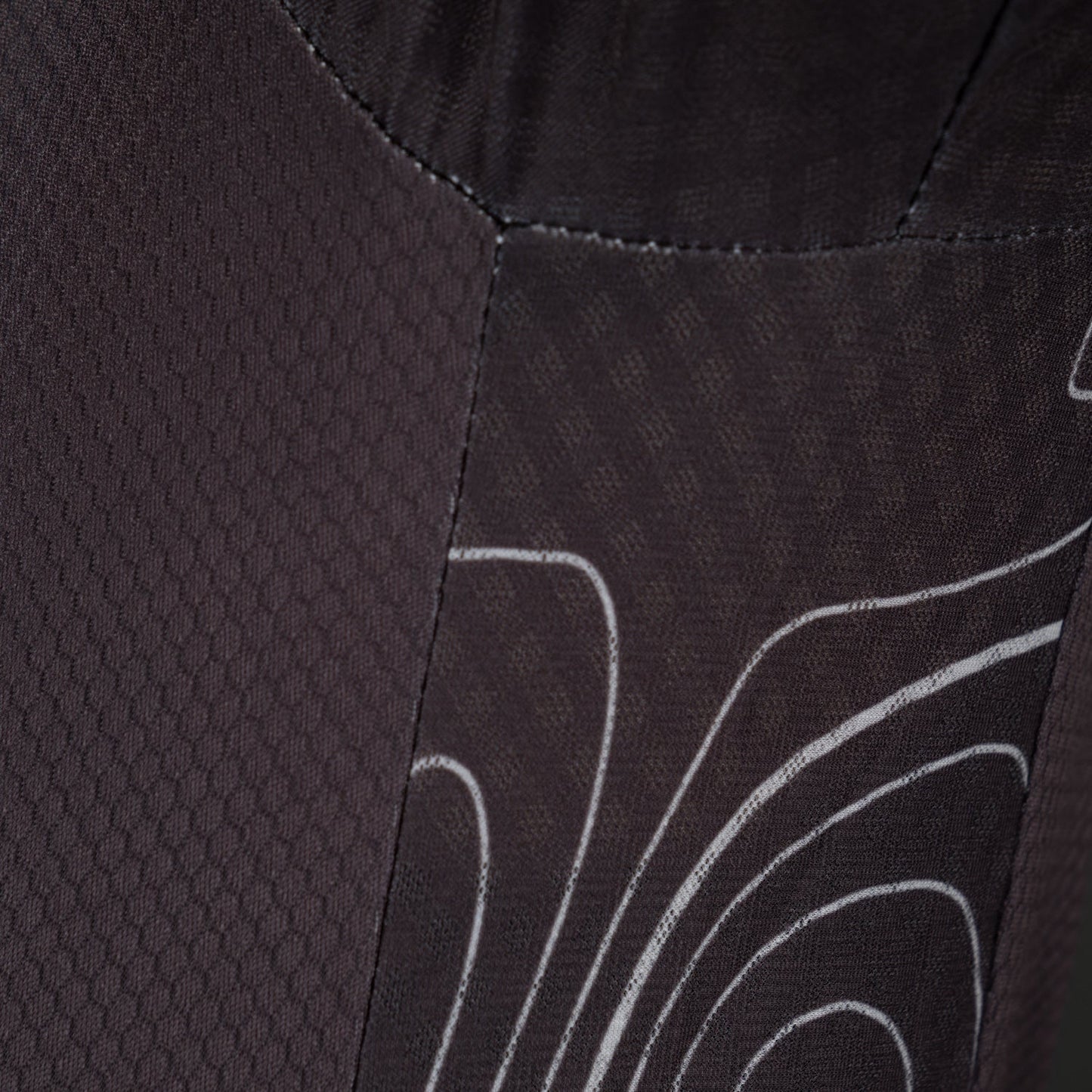 Men’s Charcoal Core Jersey – Breathable Performance Fit with Full-Length Ventilation and Ample Storage