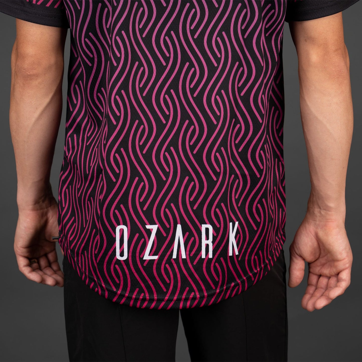 Men's MTB Short Sleeve Jersey | Purple Twist
