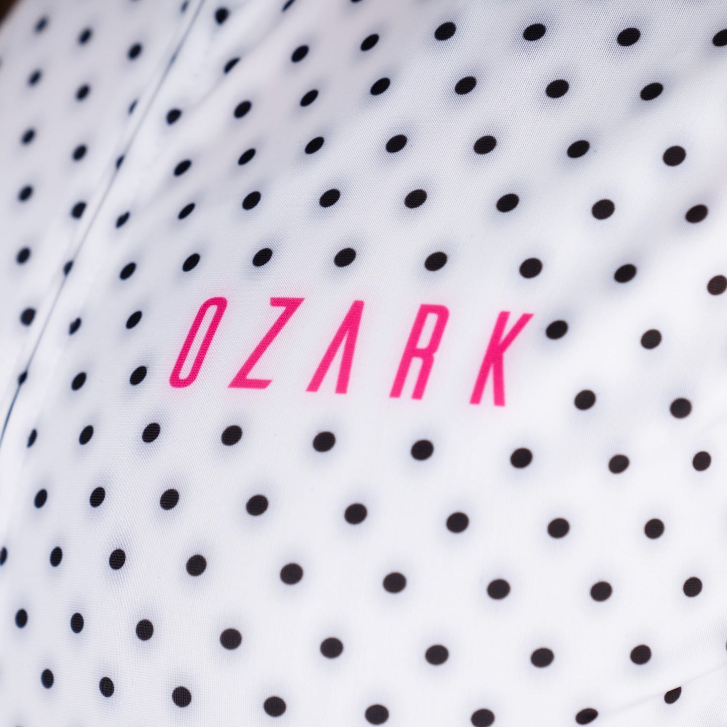 Women's Short Sleeve Jersey | White Polka Dot