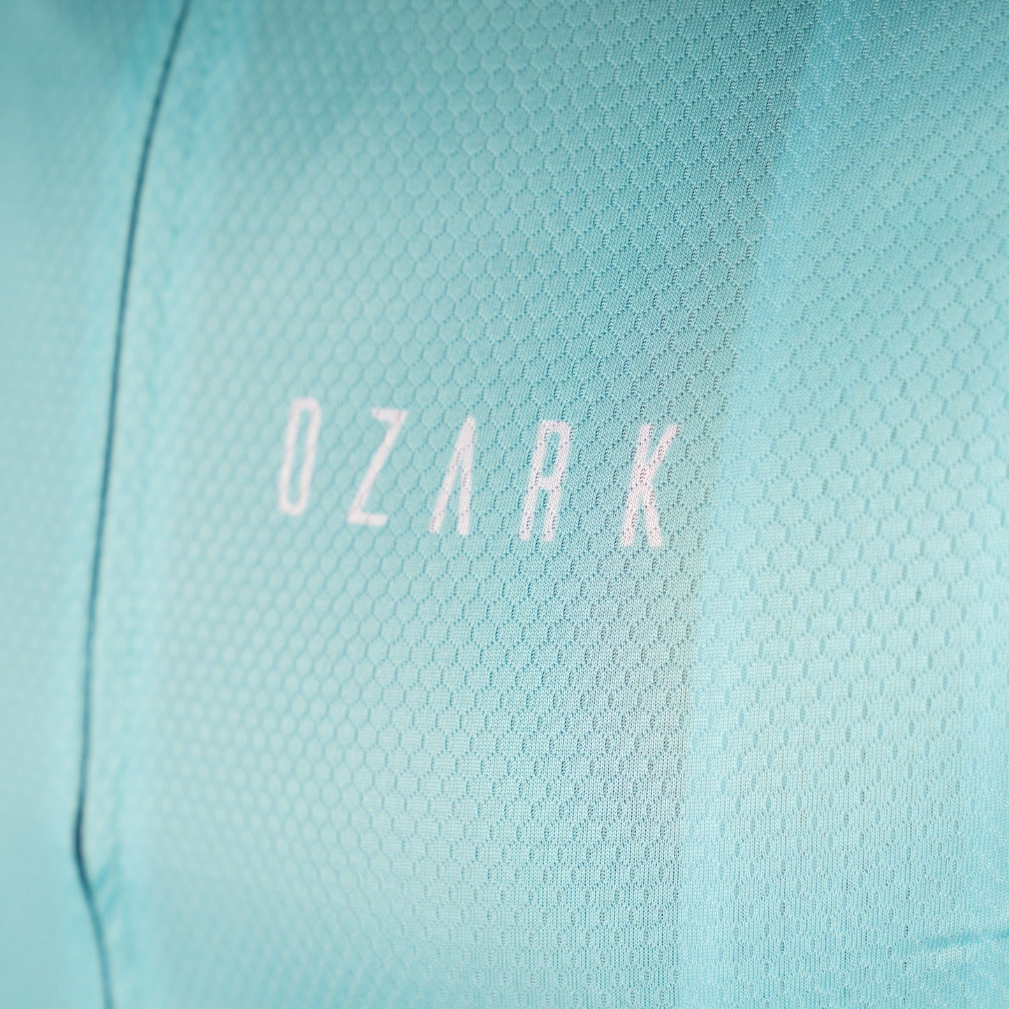 Ozark Cycling Men’s Teal Core Road Jersey – Breathable, Performance Fit with Four-Pocket Storage