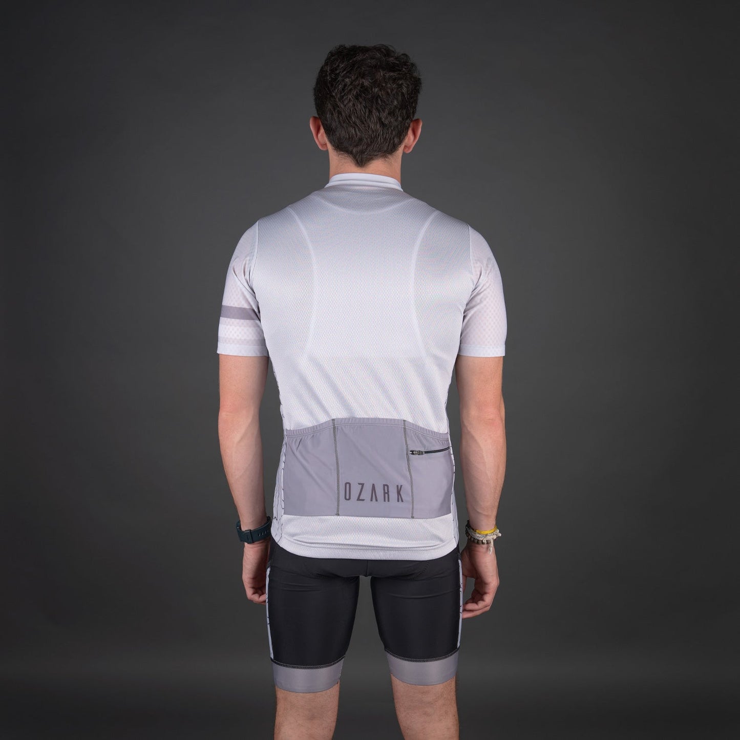 Men’s Core Grey Jersey – Breathable, Performance Fit with Four-Pocket Storage