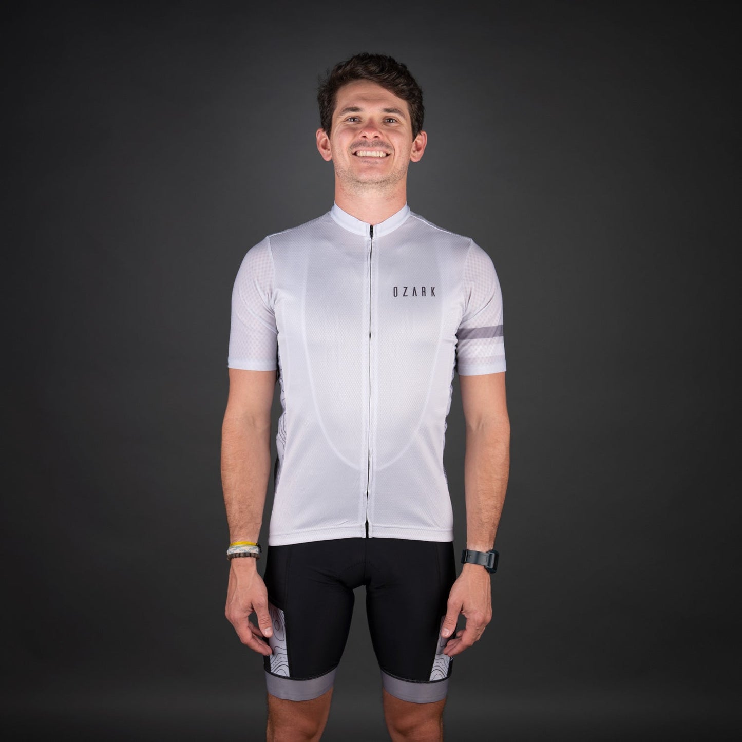 Men’s Core Grey Jersey – Breathable, Performance Fit with Four-Pocket Storage