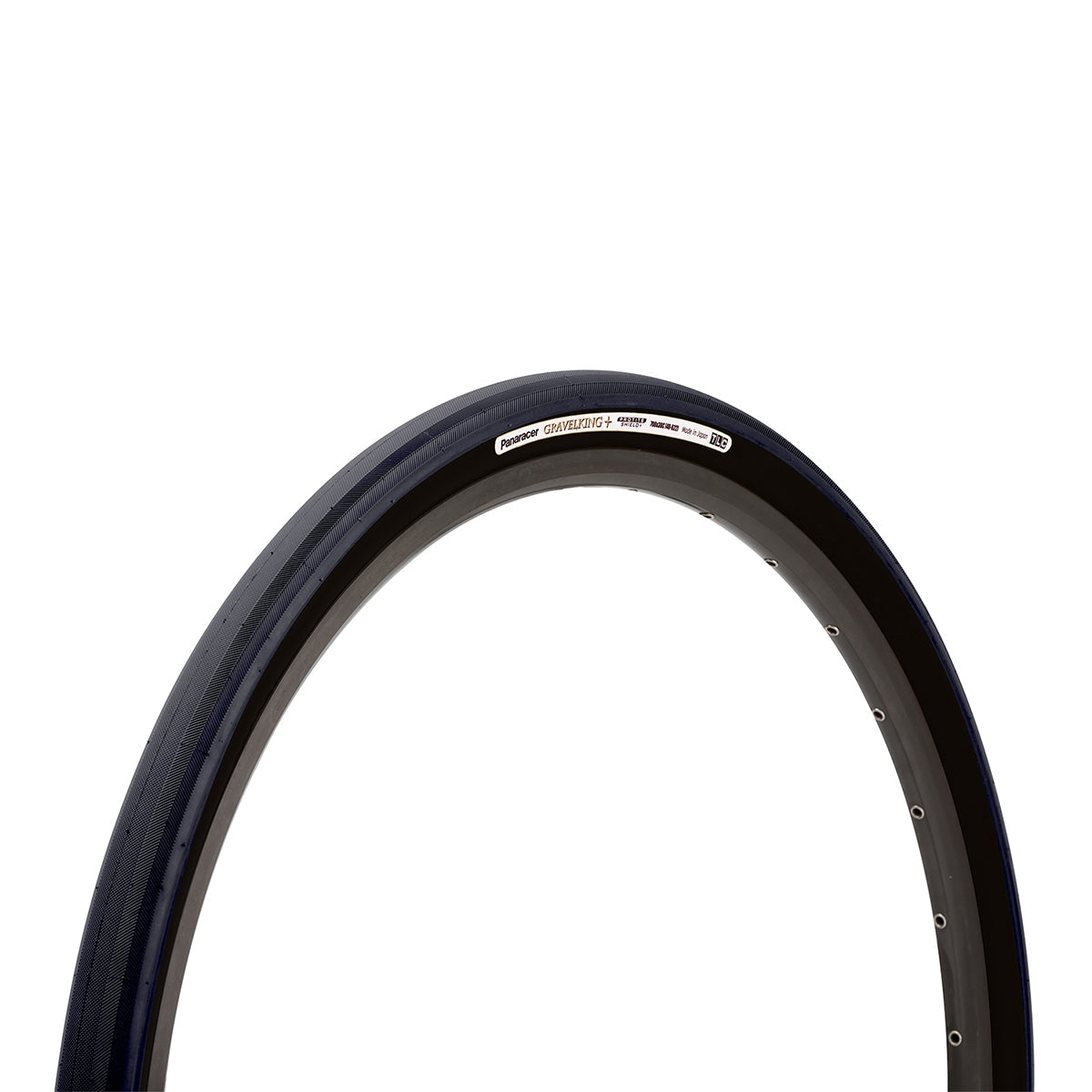 Panaracer - GravelKing + (Slick Tread / Gravel) Folding Bicycle Tire