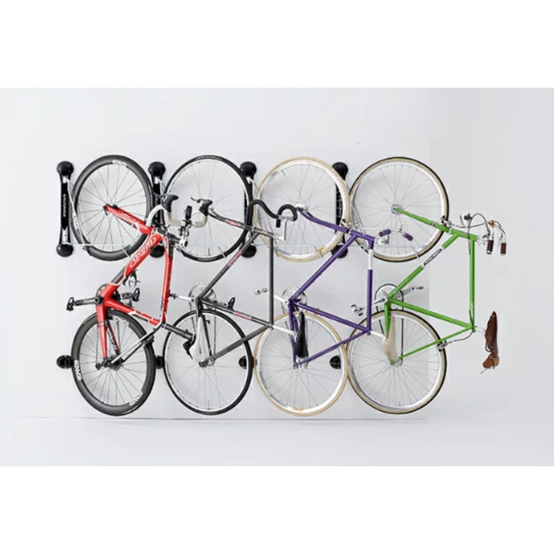 180 degree rotating bicycle wall rack