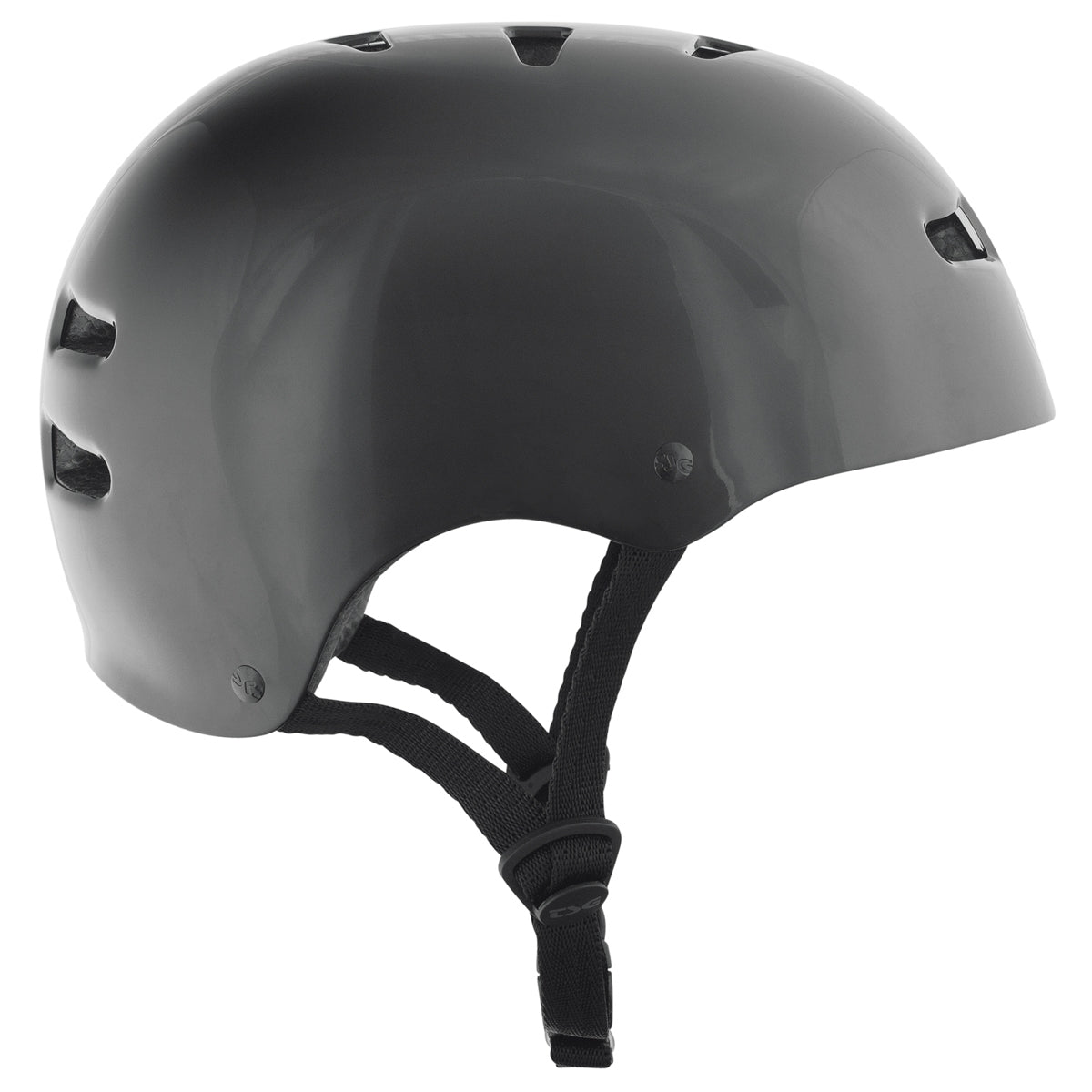 TSG Skate BMX Helmet Hardshell Black - Classic Design for Skate & Bike Riding