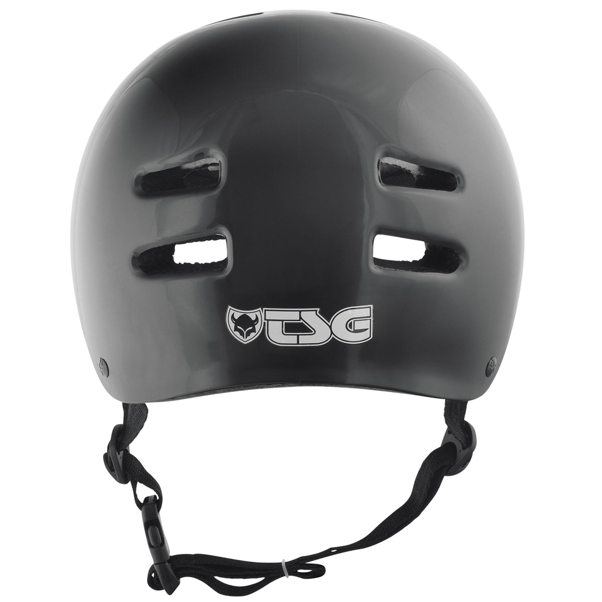 TSG Skate BMX Helmet Hardshell Black - Classic Design for Skate & Bike Riding