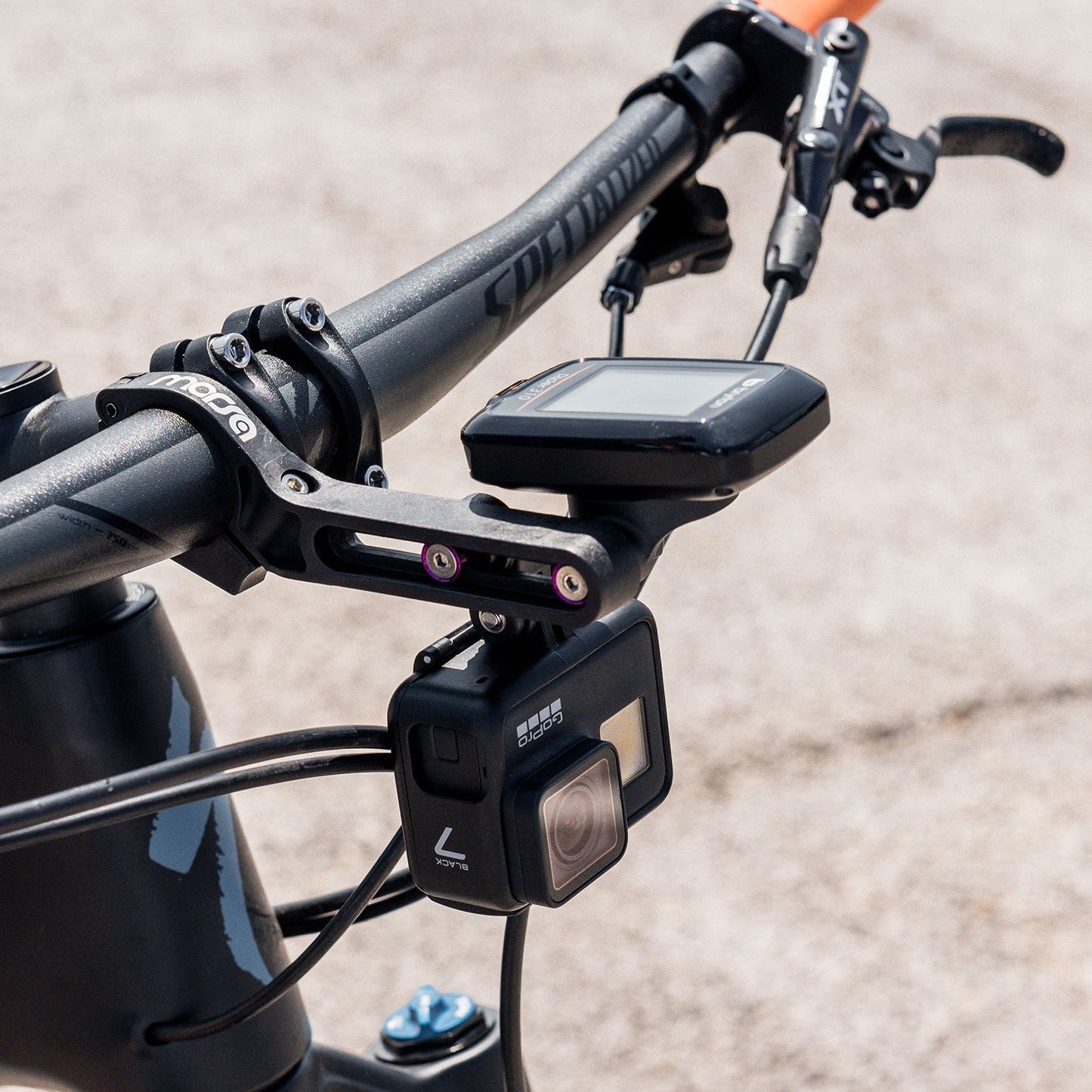 Bryton Computer & Camera/Light Mount