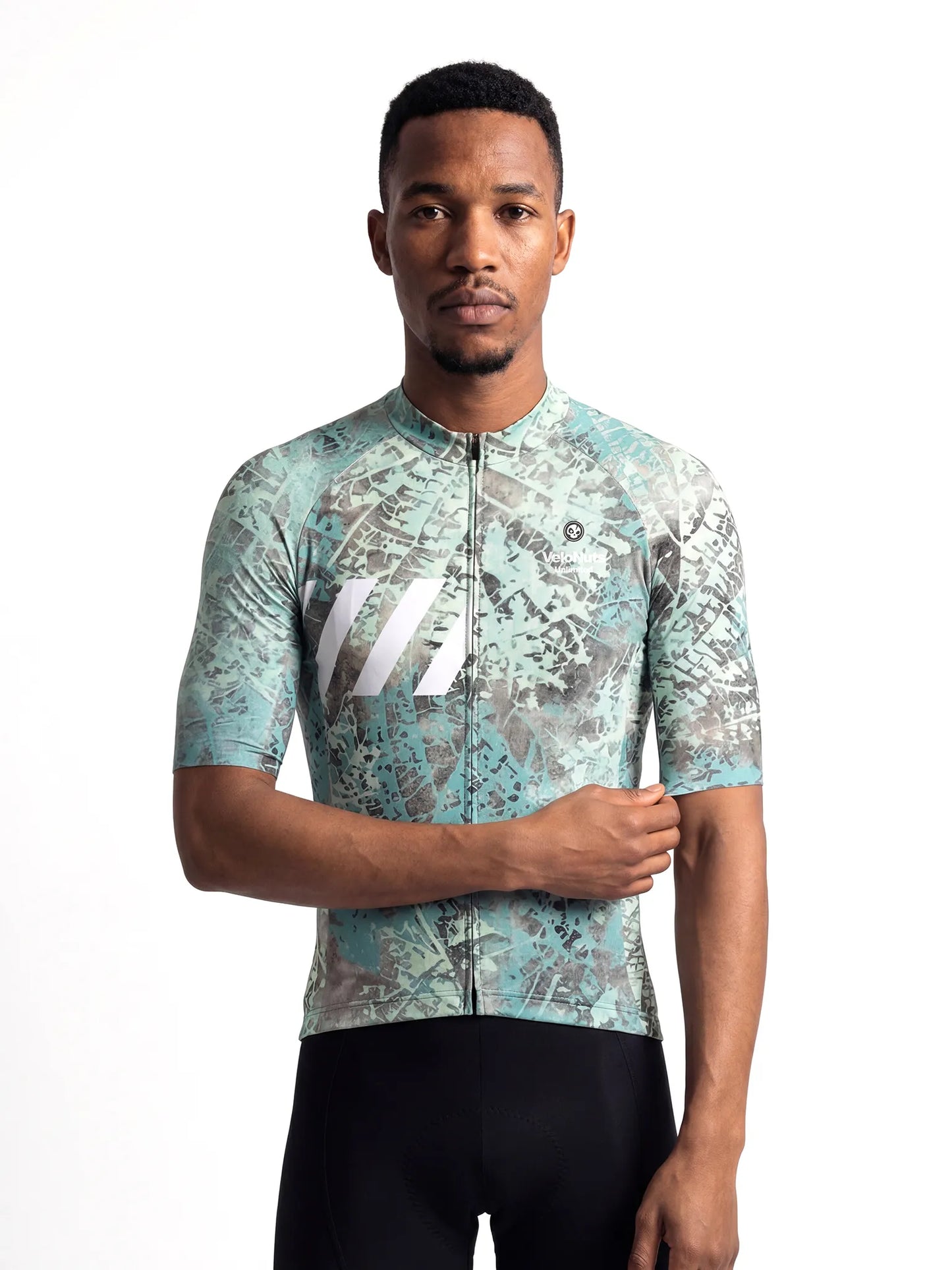 Men's Cycling Jersey-Frost Scratch Camo