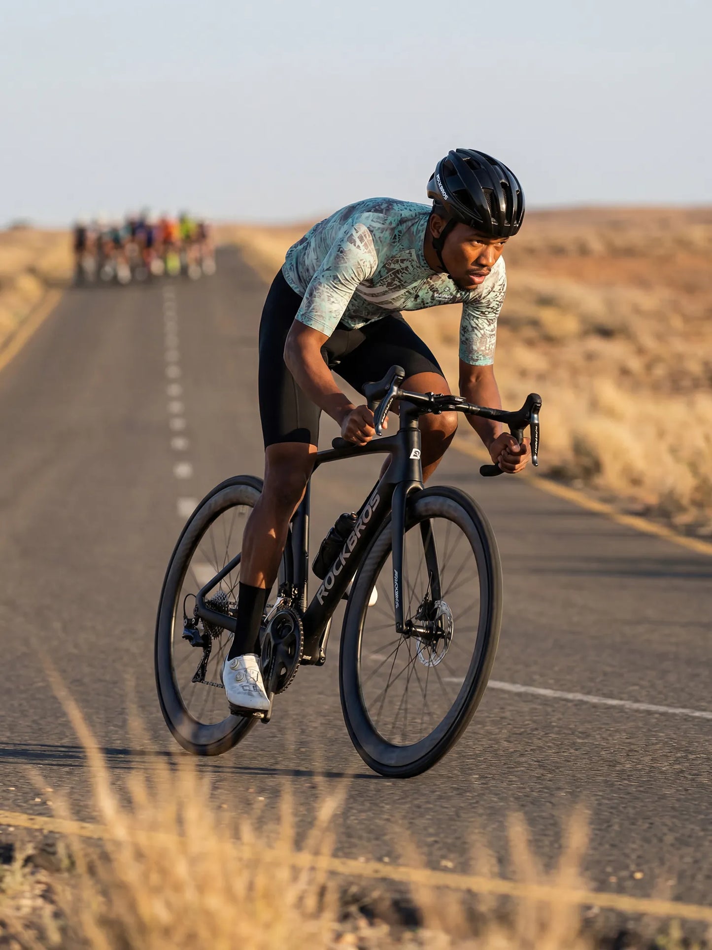 Men's Cycling Jersey-Frost Scratch Camo