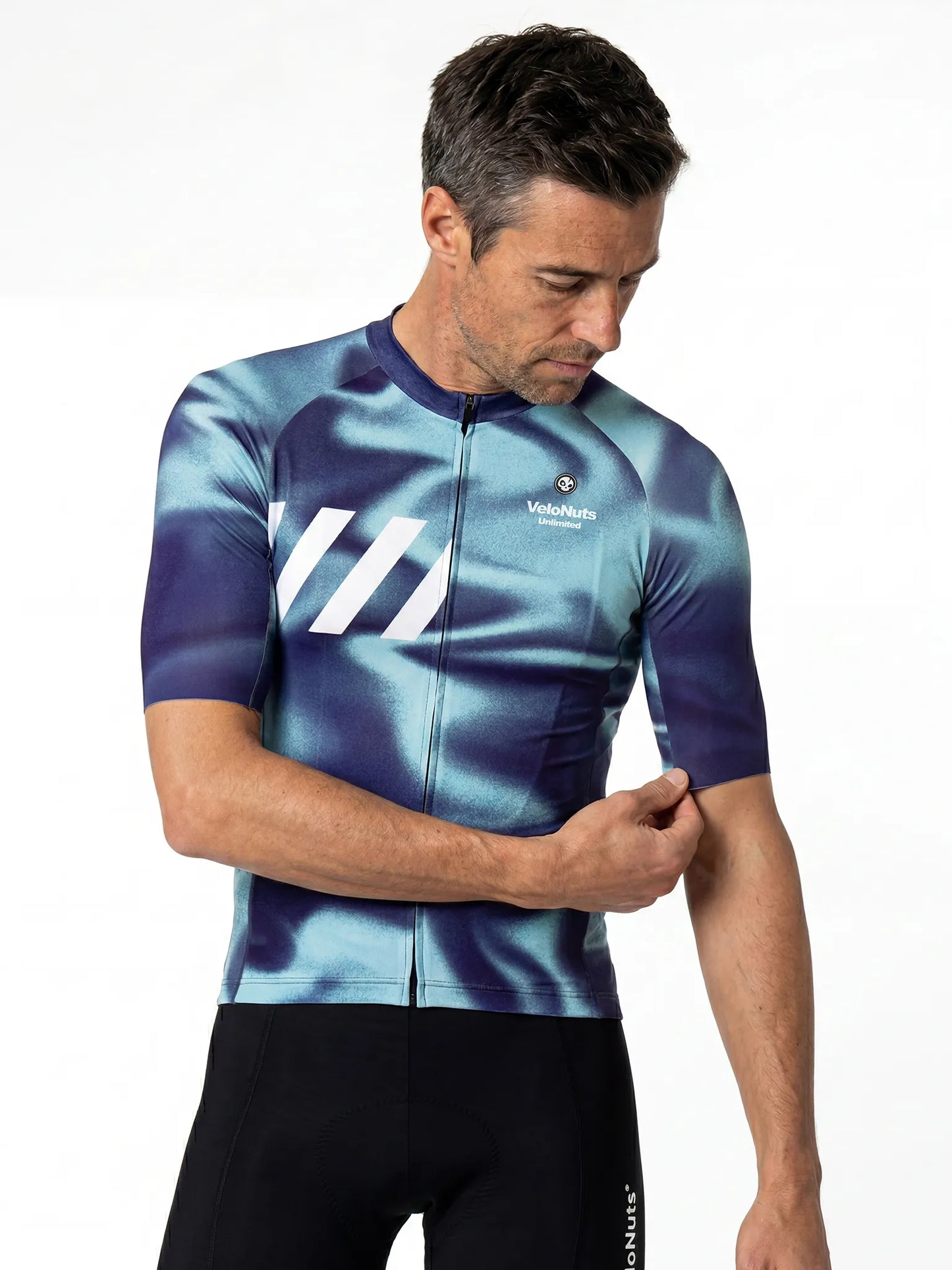 Men's Cycling Jersey-Glacier Silk
