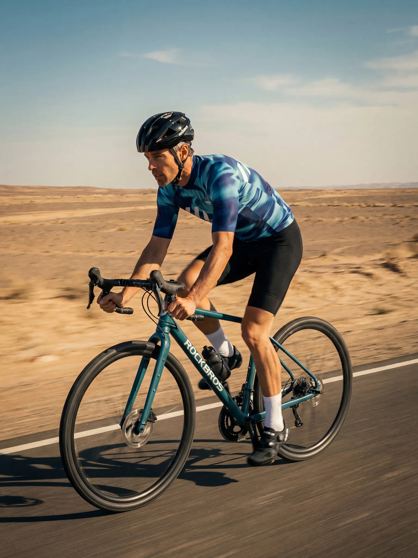 Men's Cycling Jersey-Glacier Silk