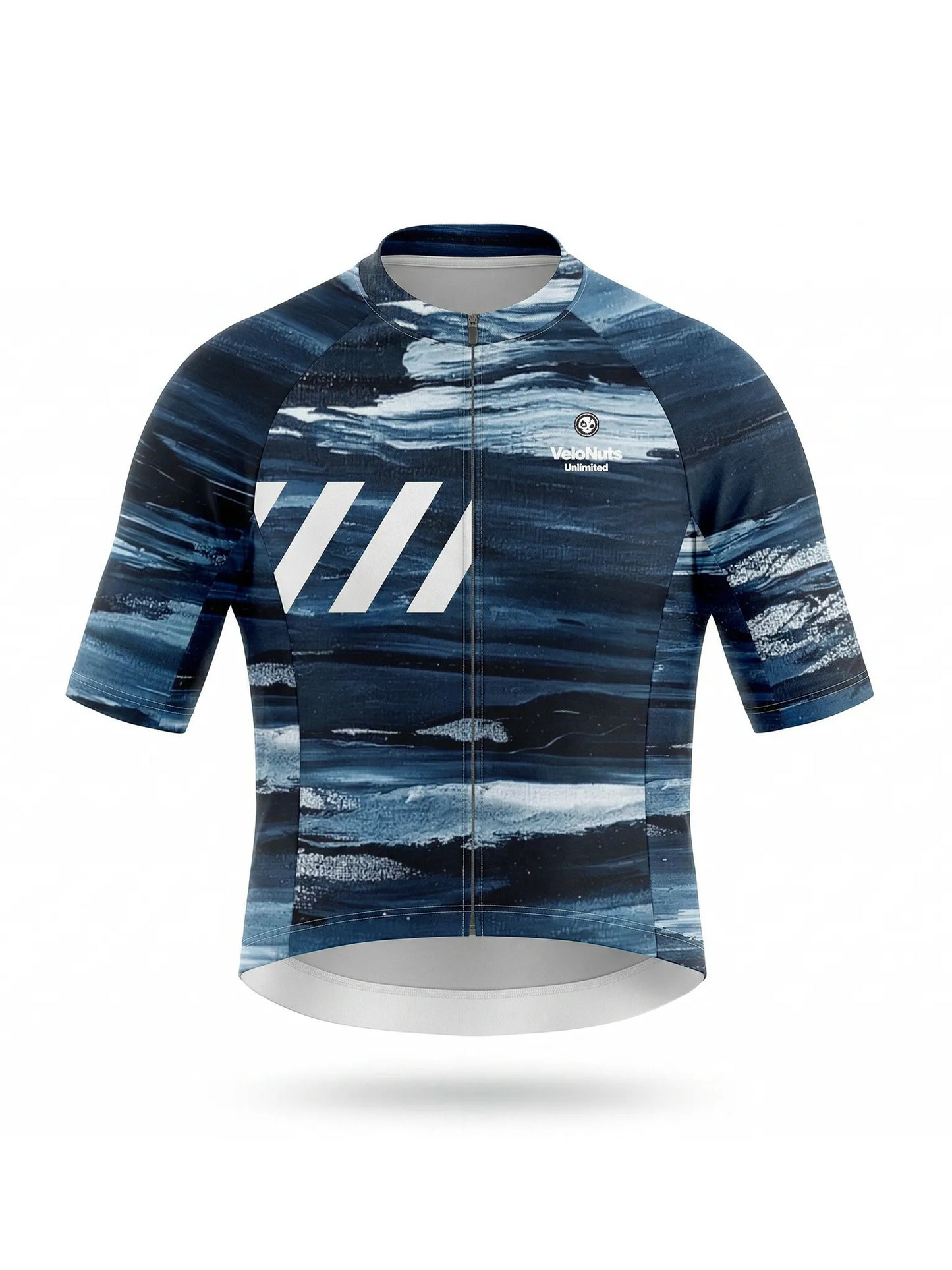 Men's Cycling Jersey-Indigo Drift