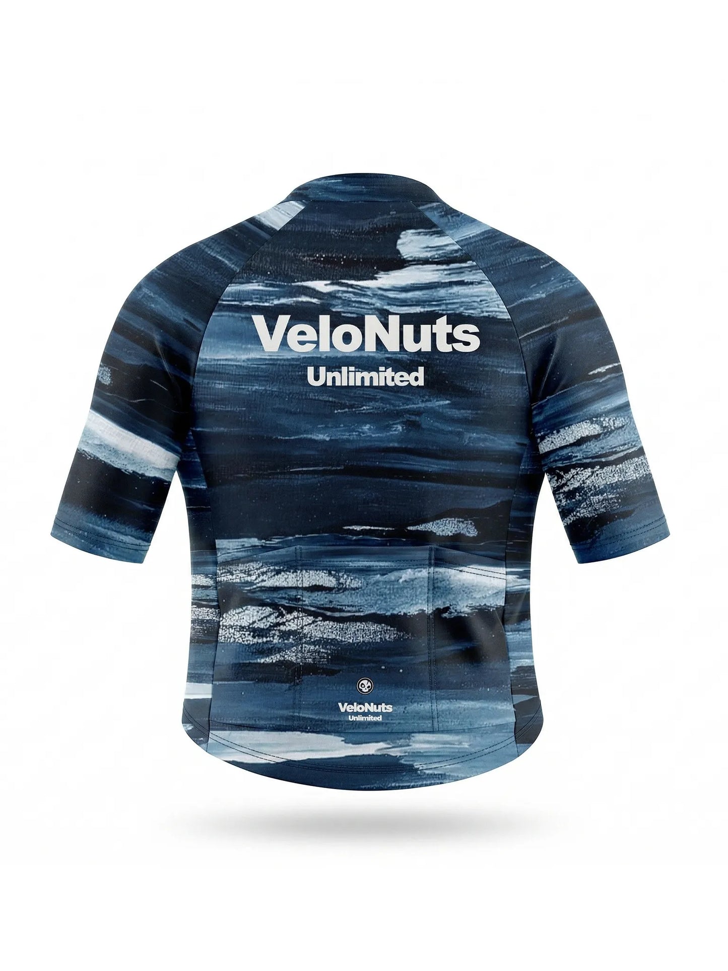 Men's Cycling Jersey-Indigo Drift