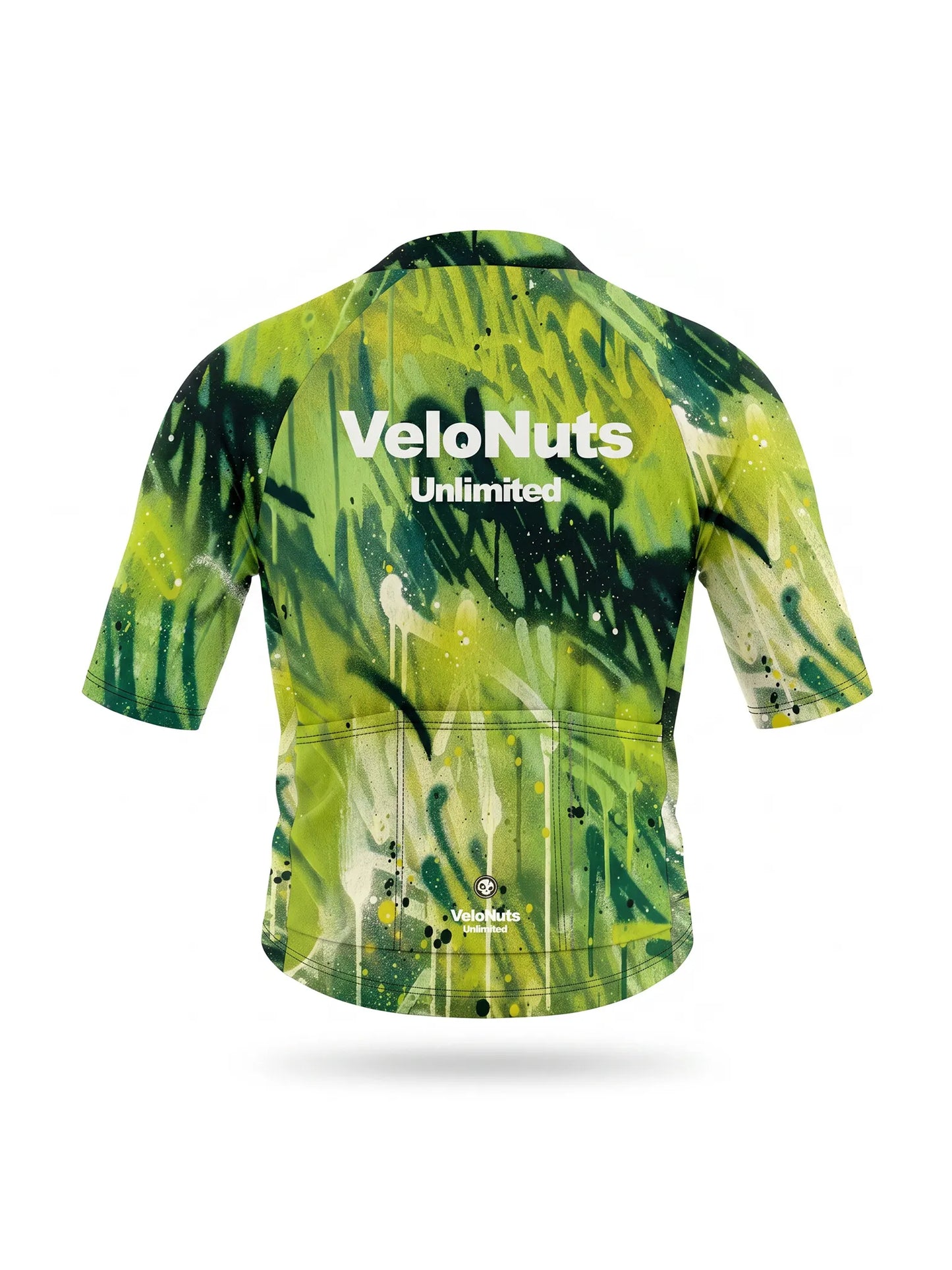 Men's Cycling Jersey-Lime Tag