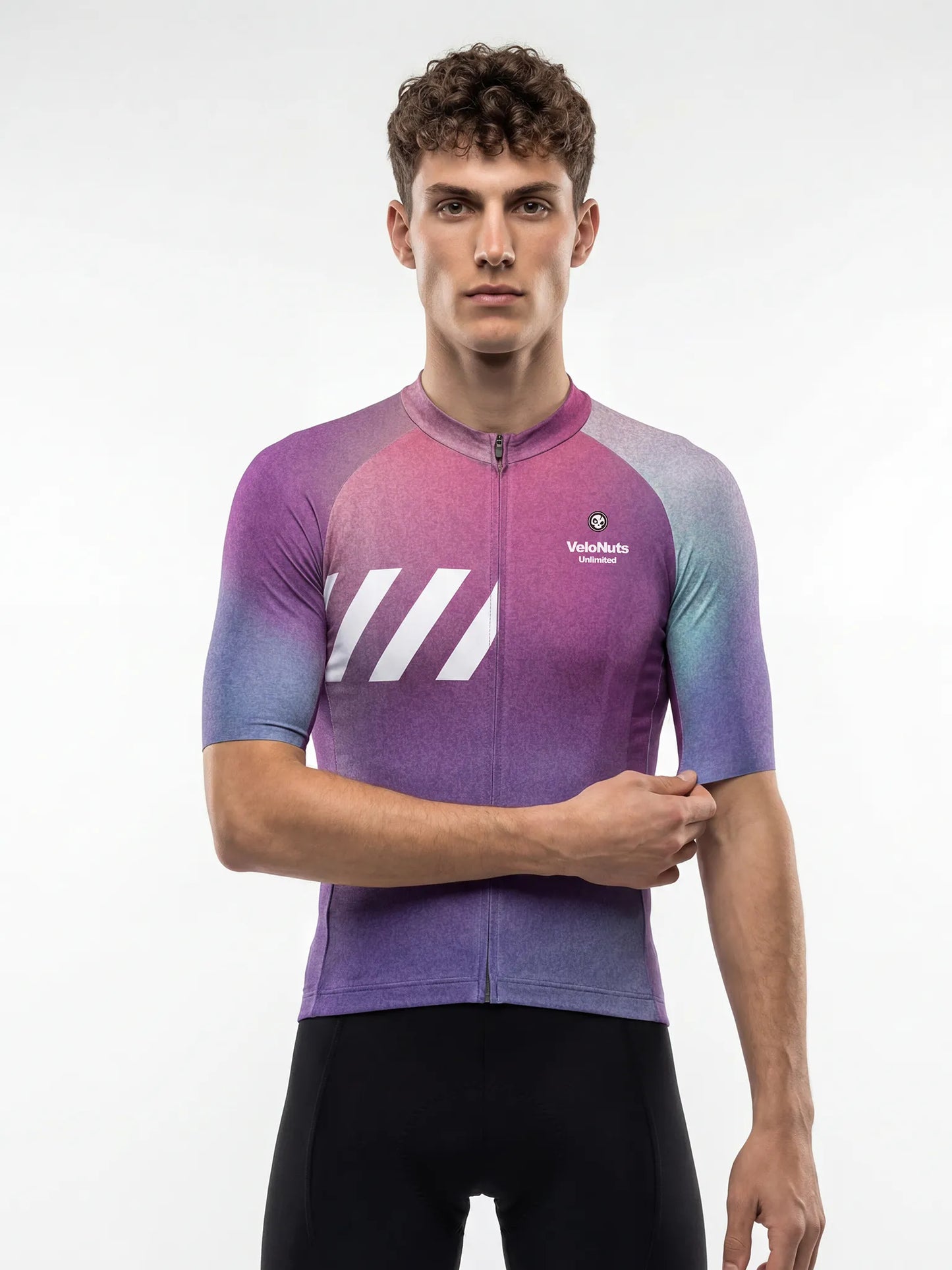 Men's Cycling Jersey-Lavender Mist