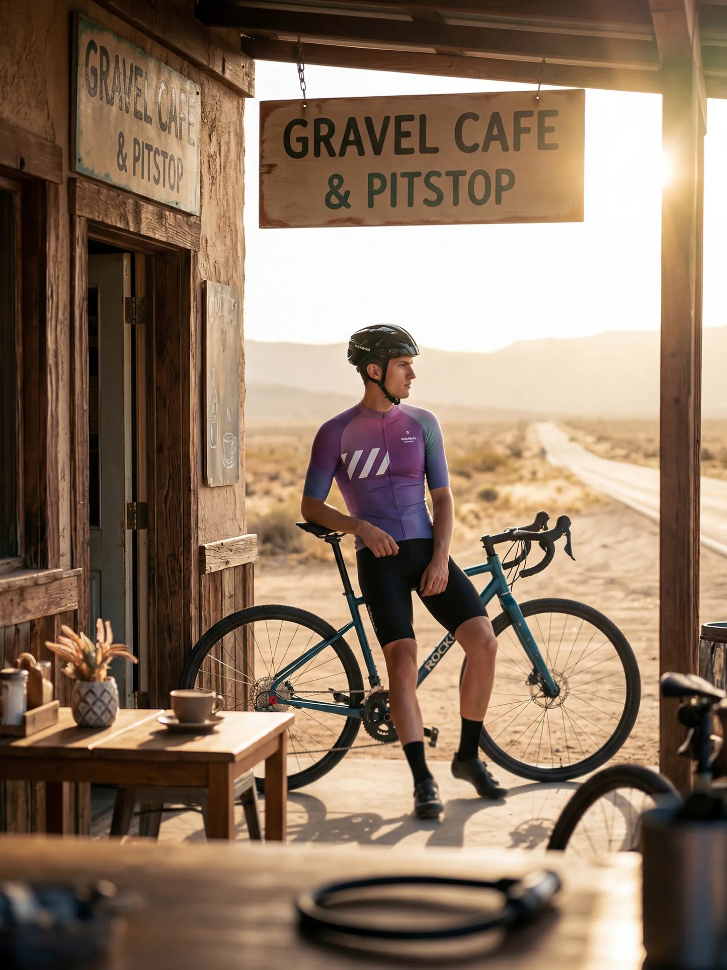 Men's Cycling Jersey-Lavender Mist